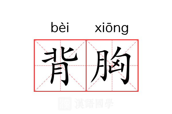 背胸 背胸