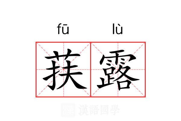 荴露 荴露