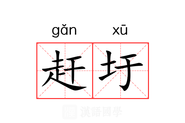 赶圩 赶圩
