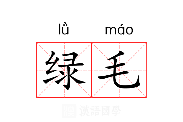 绿毛 绿毛