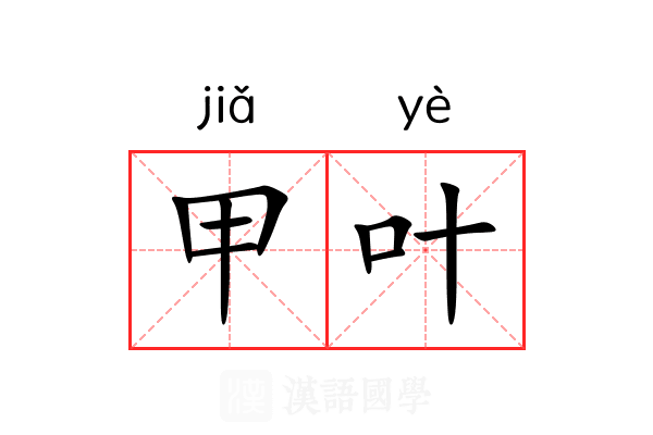 甲叶