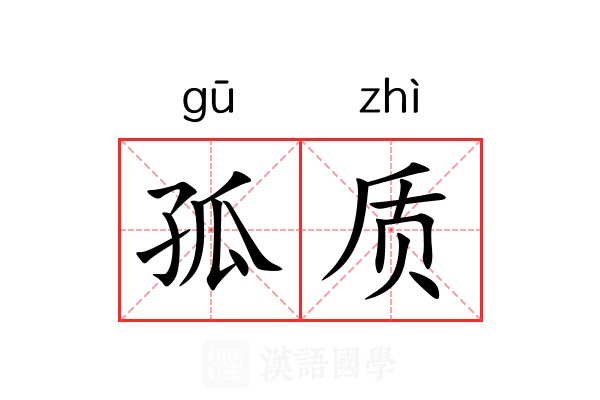 孤质 孤质