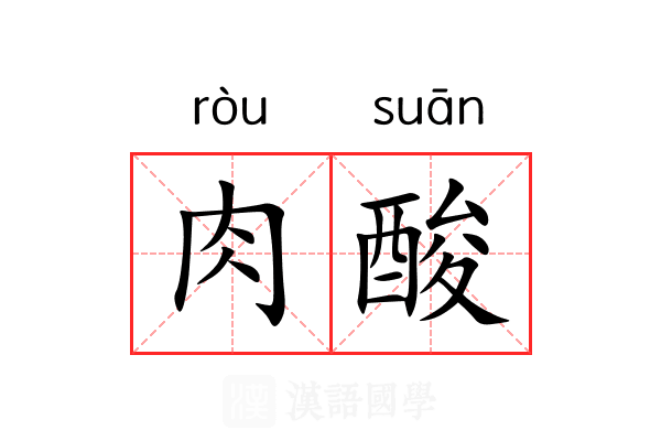 肉酸 肉酸