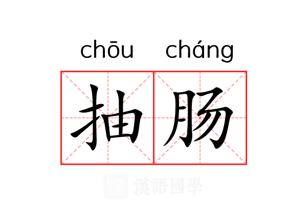 抽肠 抽肠