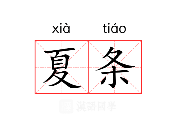 夏条 夏条