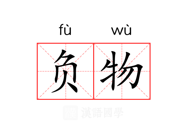 负物 负物