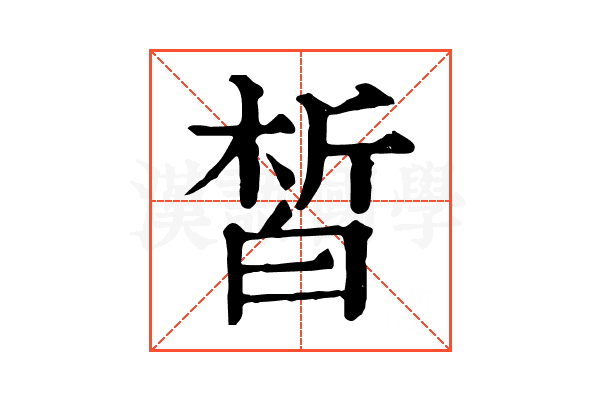 皙 皙