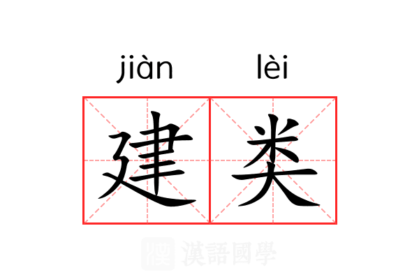建类 建类