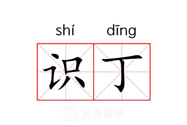 识丁 识丁