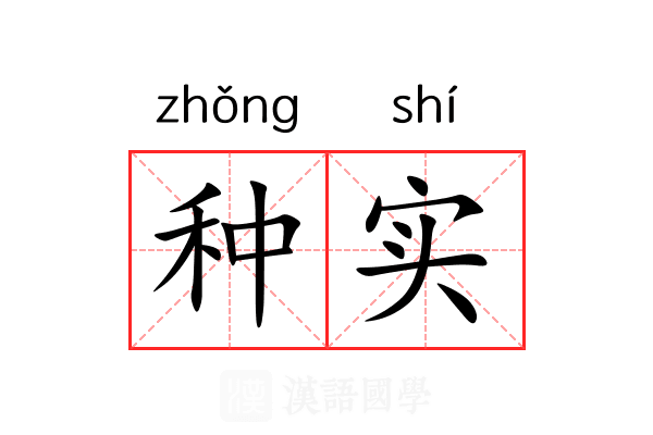 种实 种实