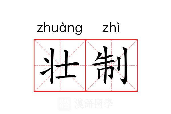 壮制 壮制
