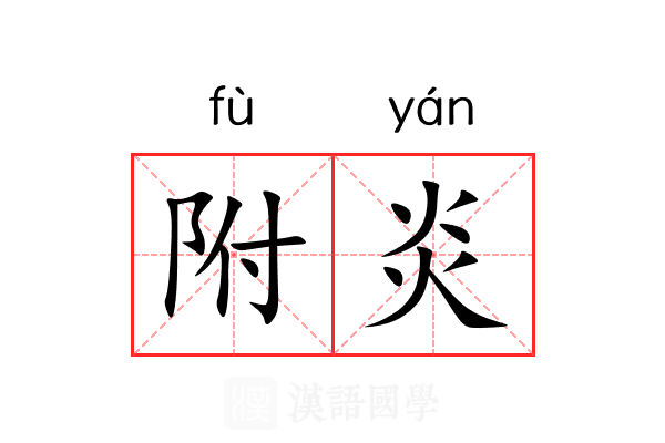 附炎 附炎