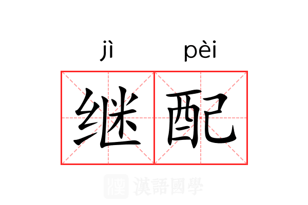 继配 继配